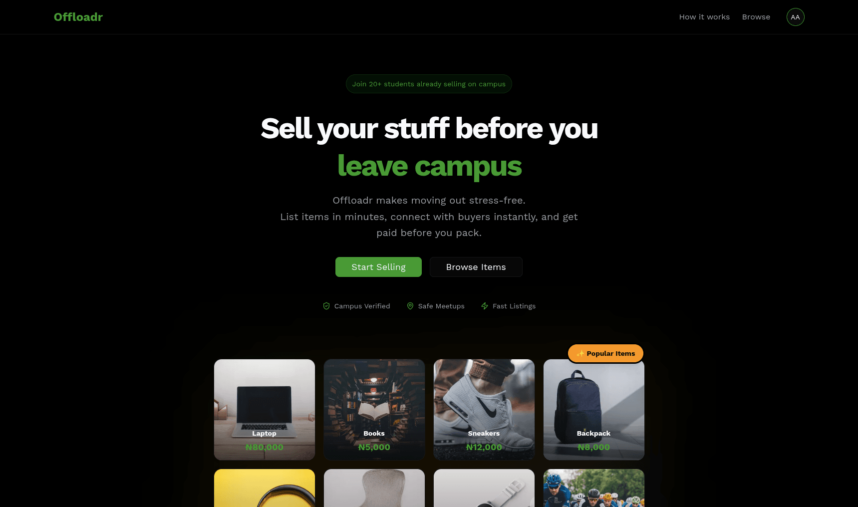 Building Offloadr: A Student Marketplace with Go and Next.js